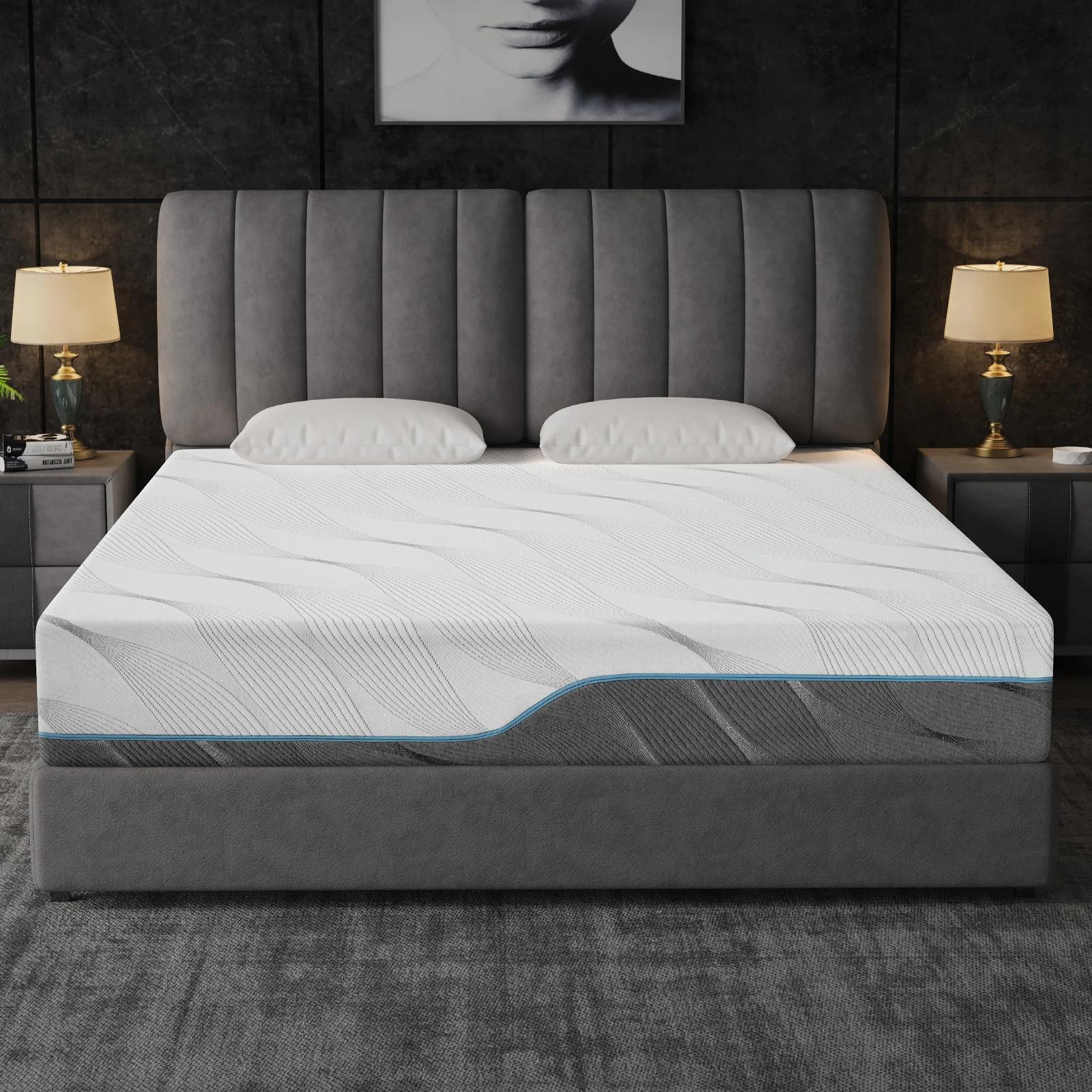 Matelas complet extra ferme Hcore, moyen 8/10 pouces - Matelas rabattable double face extra ferme po