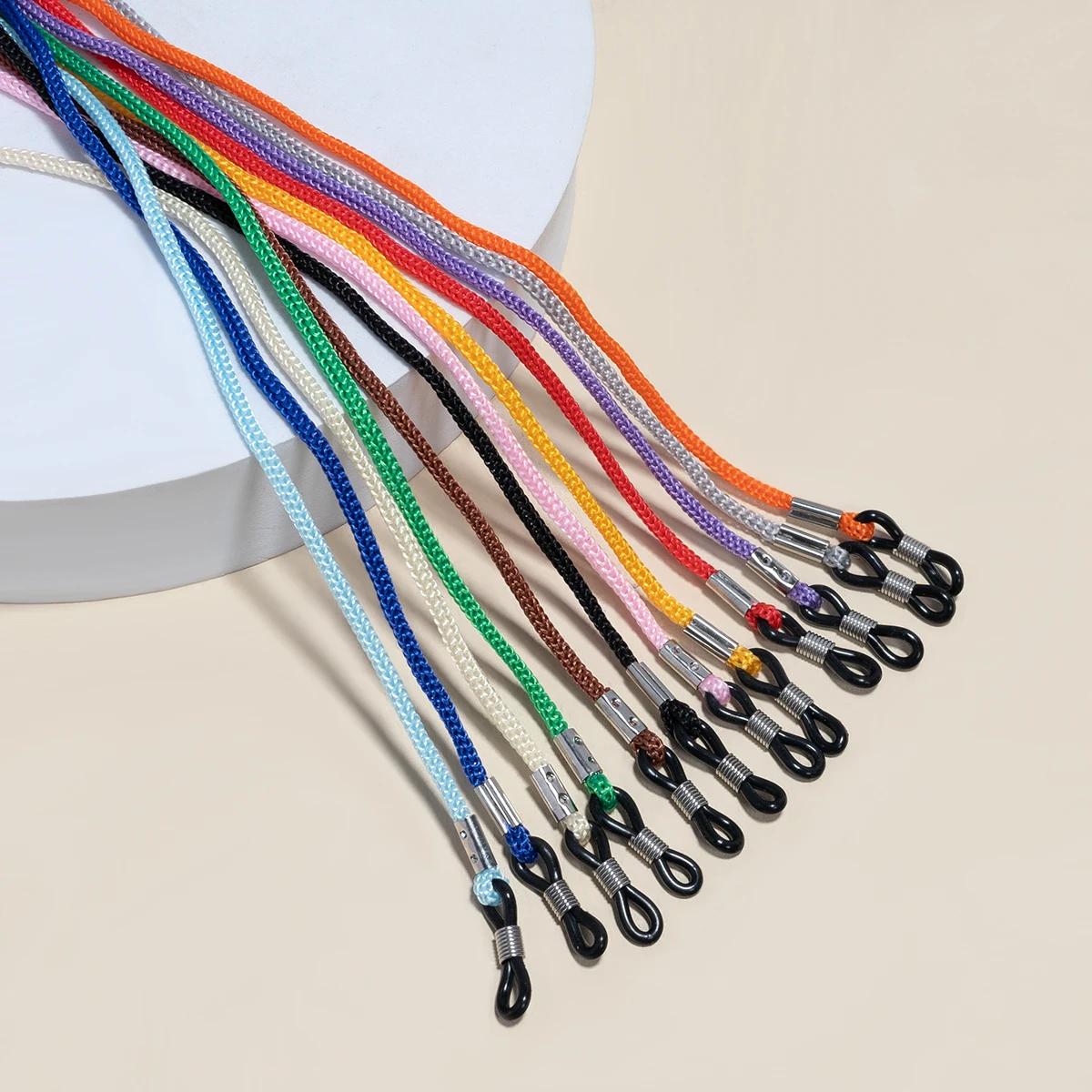 5ps réglable lunettes sangle support anti-dérapant lunettes cordon corde, sport lunettes de soleil c