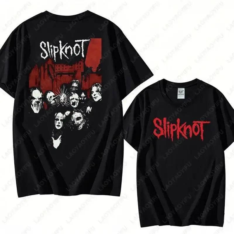 T-shirt vintage S-Slipknots Prepare for Hell Tour en coton noir, groupe de rock Heavy Metal, pour ho
