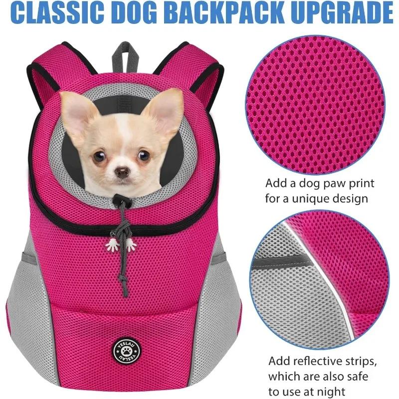 Nouveau sac à dos de voyage Portable à Double épaule sac de transport pour chien de compagnie en ple