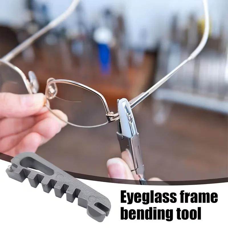 Outil de réglage de la flexion des branches de lunettes, outil de réparation du support nasal, robus