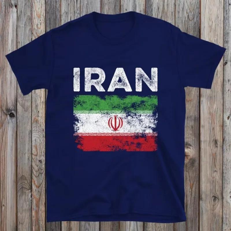 T-shirt graphique iranien Feel DistMurcia pour homme, col rond, manches courtes, décontracté, classi