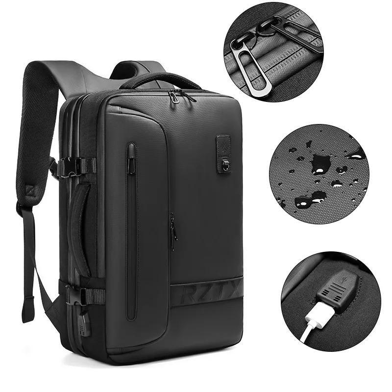 Voyage hommes sac à dos pour ordinateur portable étendu compression sous vide randonnée sac à dos US