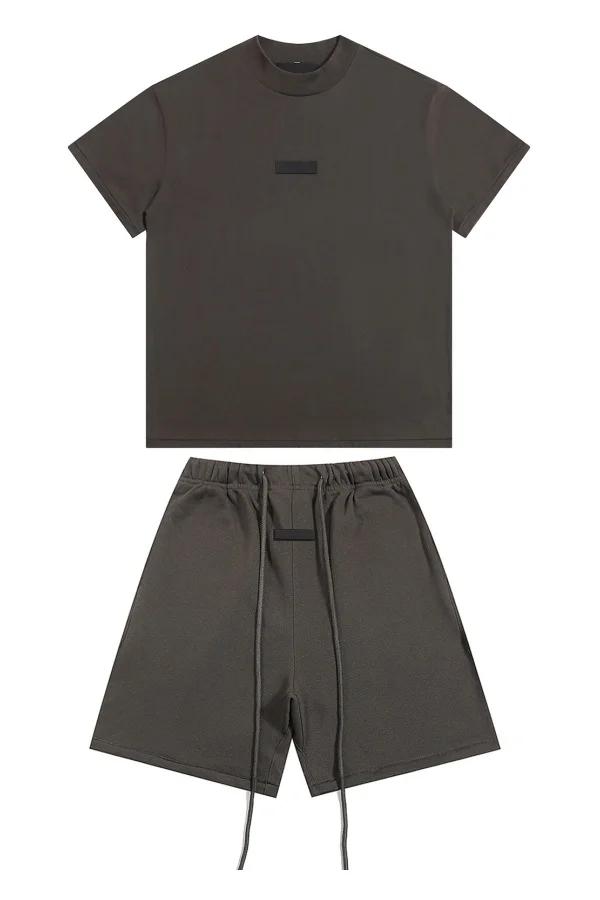 Ensemble T-shirt et short tendance pour homme et femme, collection The Garden, nouvelle coloration, 