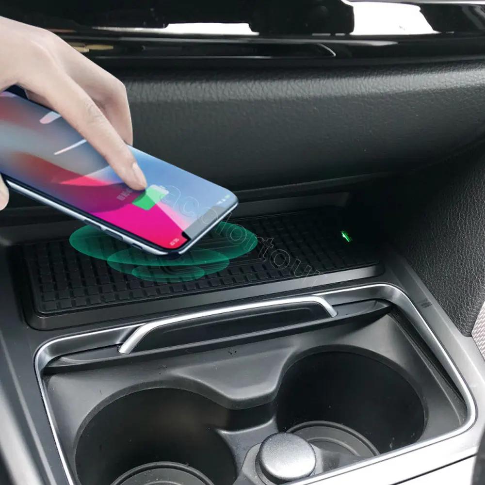 Chargeur sans fil de voiture pour BMW, support de téléphone, évolution, charge rapide, accessoires, 
