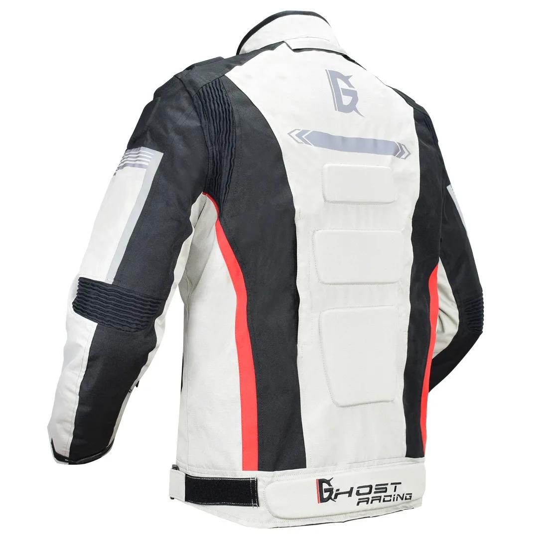 GHOST RACING veste de course de moto homme imperméable pantalon de vélo de saleté ensemble avec Prot