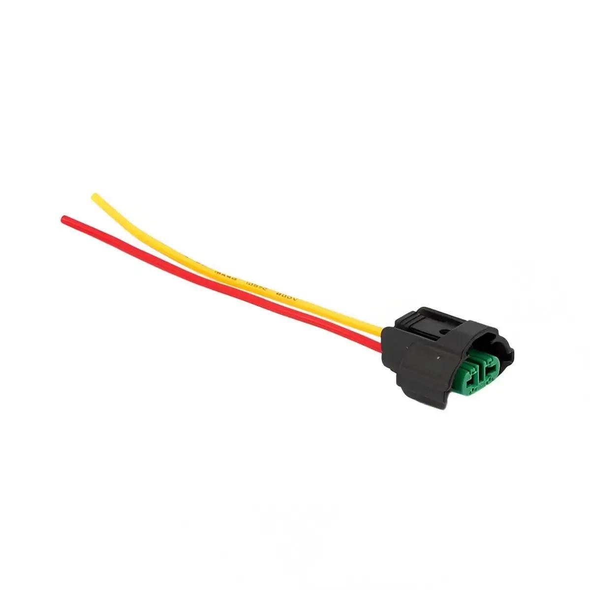 Connecteur de faisceau de lumière femelle noir H11 12V, 2 pièces, faisceau de câblage pour phare ant