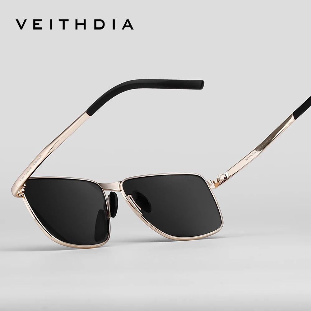 Lunettes de soleil de sport vintage pour hommes de la marque VEITHDIA, verres polarisés UV400, acces