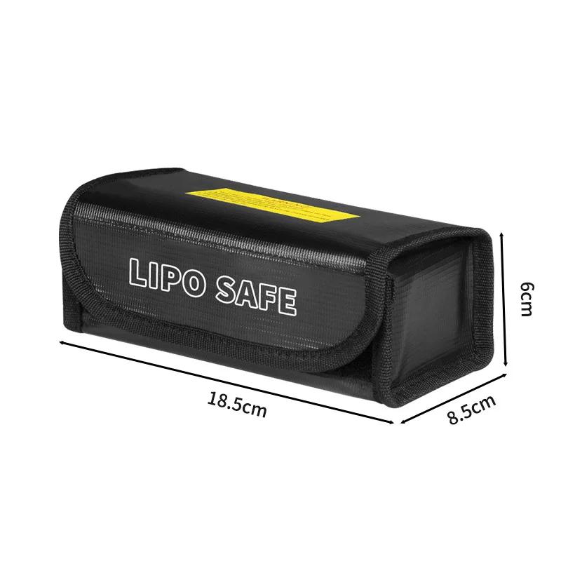 185x75x60mm carré RC LiPo sac de sécurité batterie sécurité ignifuge antidéflagrant garde batterie P