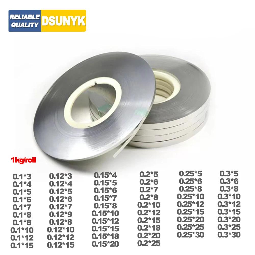 1 kg/rouleau 18650 Li-ion batterie feuille de Nickel plaque en acier nickelé ceinture bande connecte