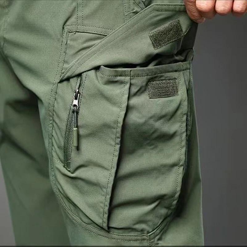 Pantalon Softshell Élastique pour Hommes – Idéal Randonnée, Camping, Escalade, Combat Militaire, Cou