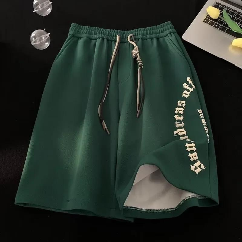 M-5XL hommes Shorts pantalons courts décontractés surdimensionné Shorts de plage rétro lettres impri
