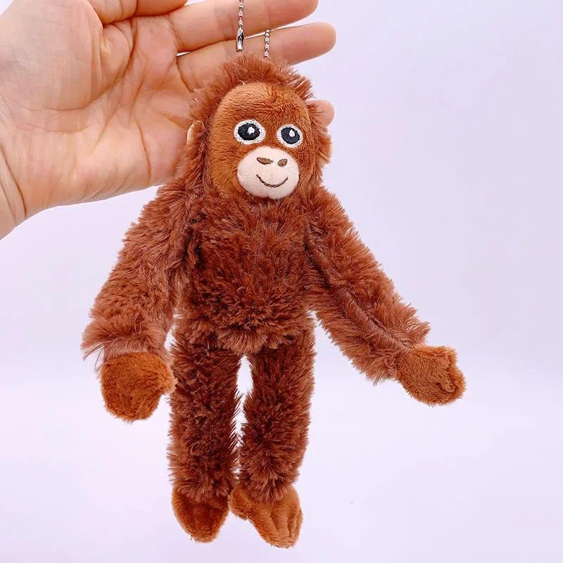 20 cm mignon petit singe pendentif en peluche poupée Animal suspendus peluches poupée sac pendentif 