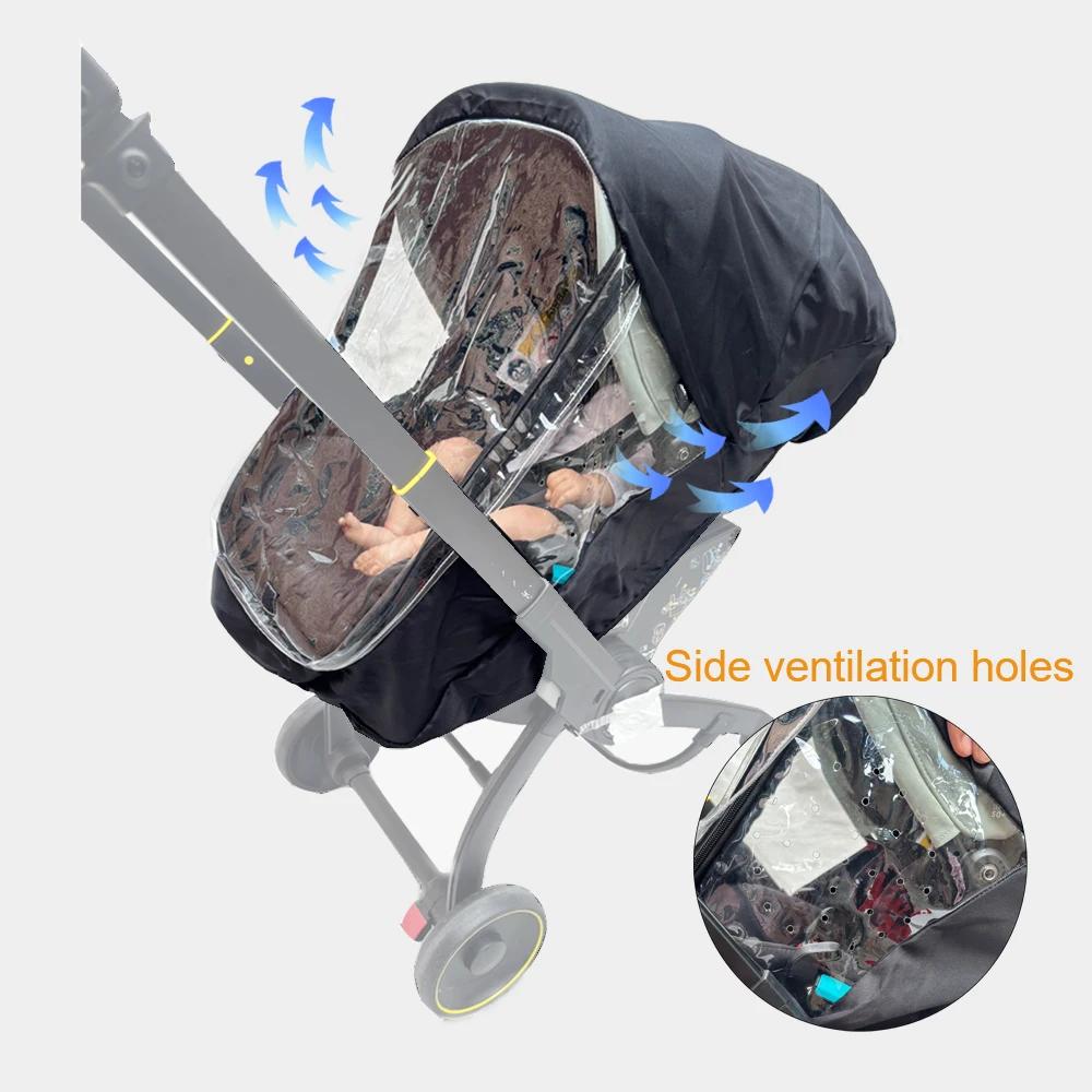 Housse de pluie, imperméable, housse anti-poussière compatible avec les sièges auto et poussettes Do