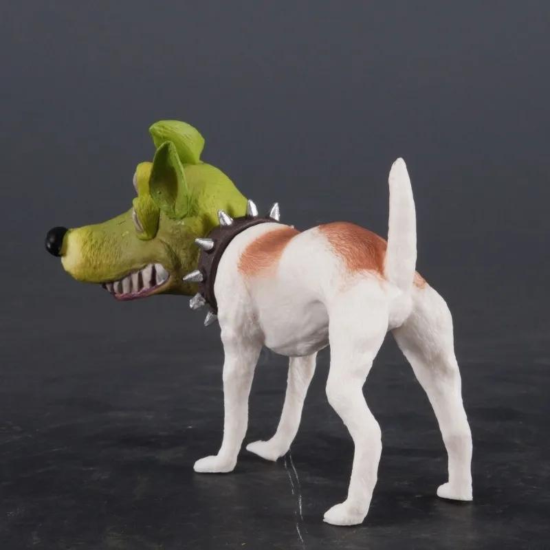 8 cm/3,1 pouces Anime le masque Figure drôle Parson Jack Russell figurines d'action Pvc Statue Colle
