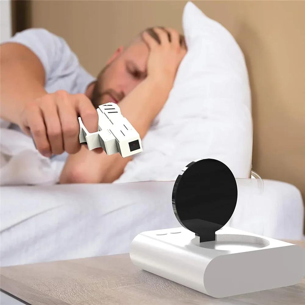 Réveil Créatif pour Paresseux, Jouet de Tir à la Cible, Décoration de Salon, Chambre à Coucher