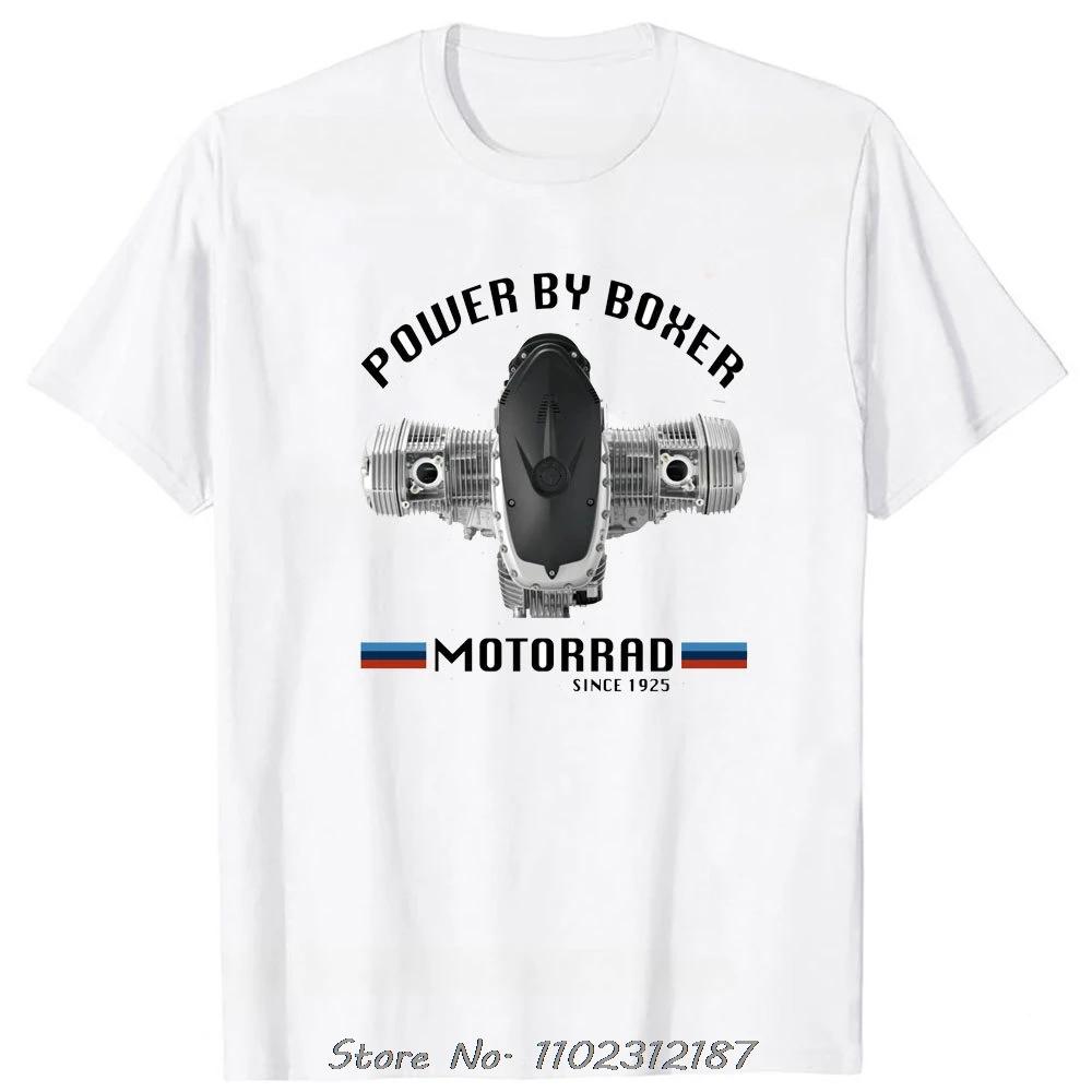 T-shirt décontracté en coton pour hommes, col rond, S-5XL, Boxer Engine R1200gs 1200 Gs R Adventure 