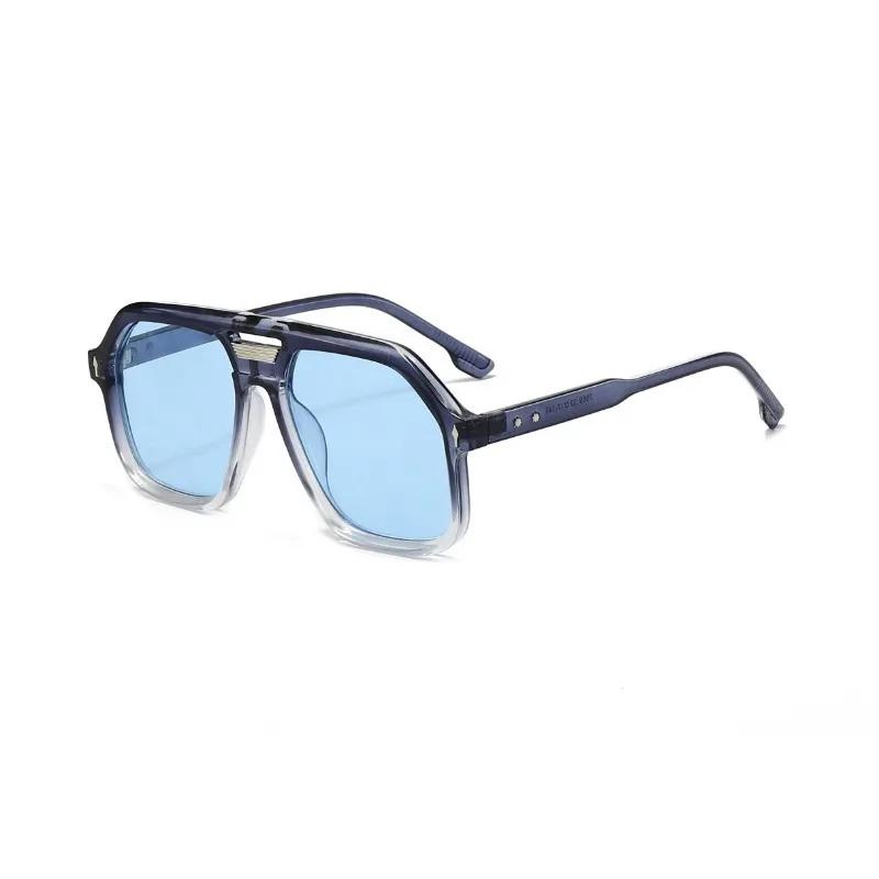 Nouvelles lunettes de soleil surdimensionnées femmes hommes à la mode Vintage Hip Hop lunettes de so