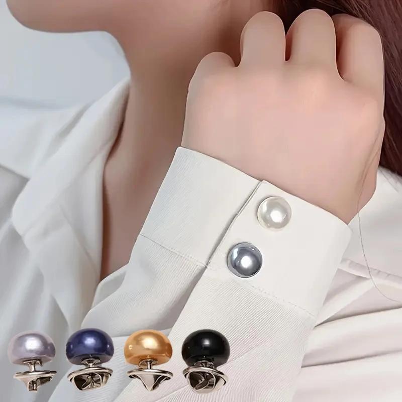 Épingles à boutons en perles, couvre-boutons de sécurité décoratifs pour chaussures, chapeaux, sacs,