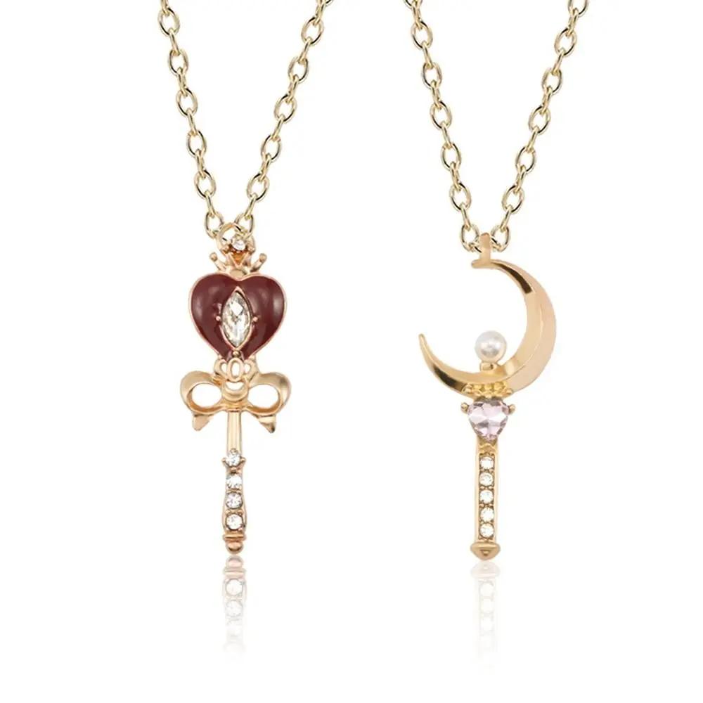 Collier pendentif Cosplay en cristal pour fille, accessoires de Cosplay, Anime pour marin lune, bagu