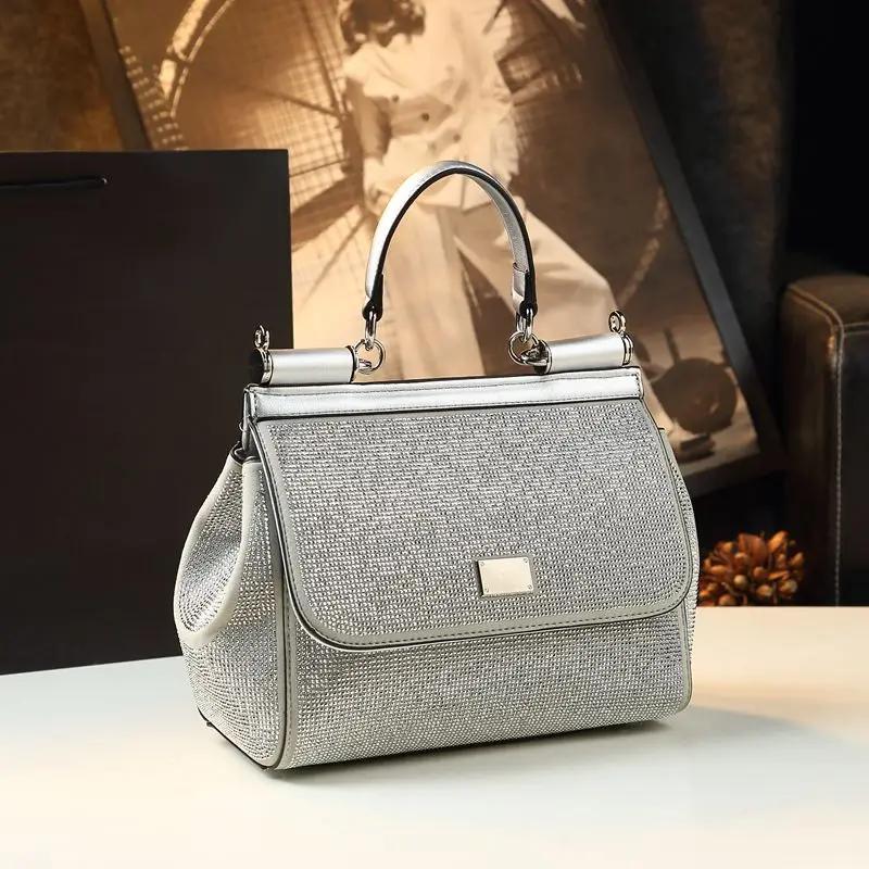 Concepteur de luxe flambant neuf de haute qualité diamant chaud mode sac à main femmes épaule sac à 