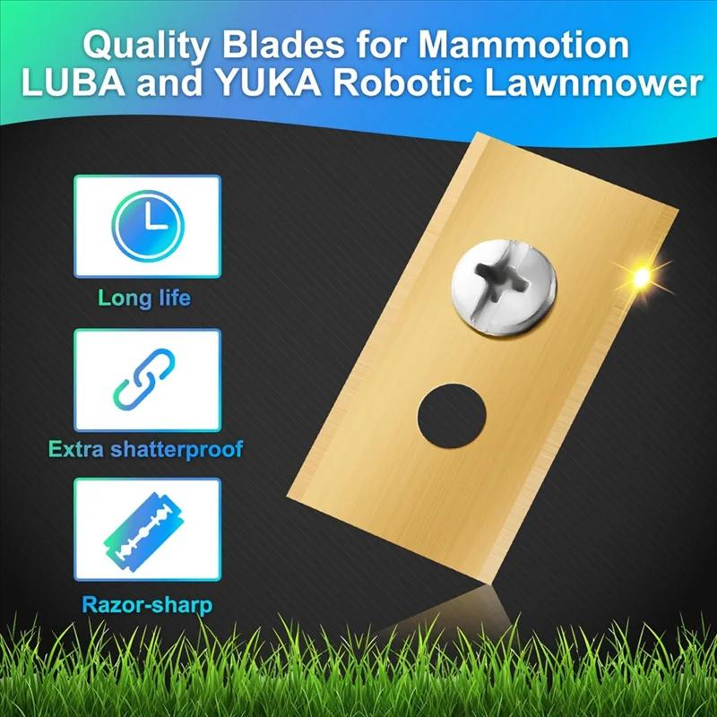 Lames de rechange avec rondelles en plastique, pour Mammotion Luba et Yuka toutes séries, B97A-36Pcs