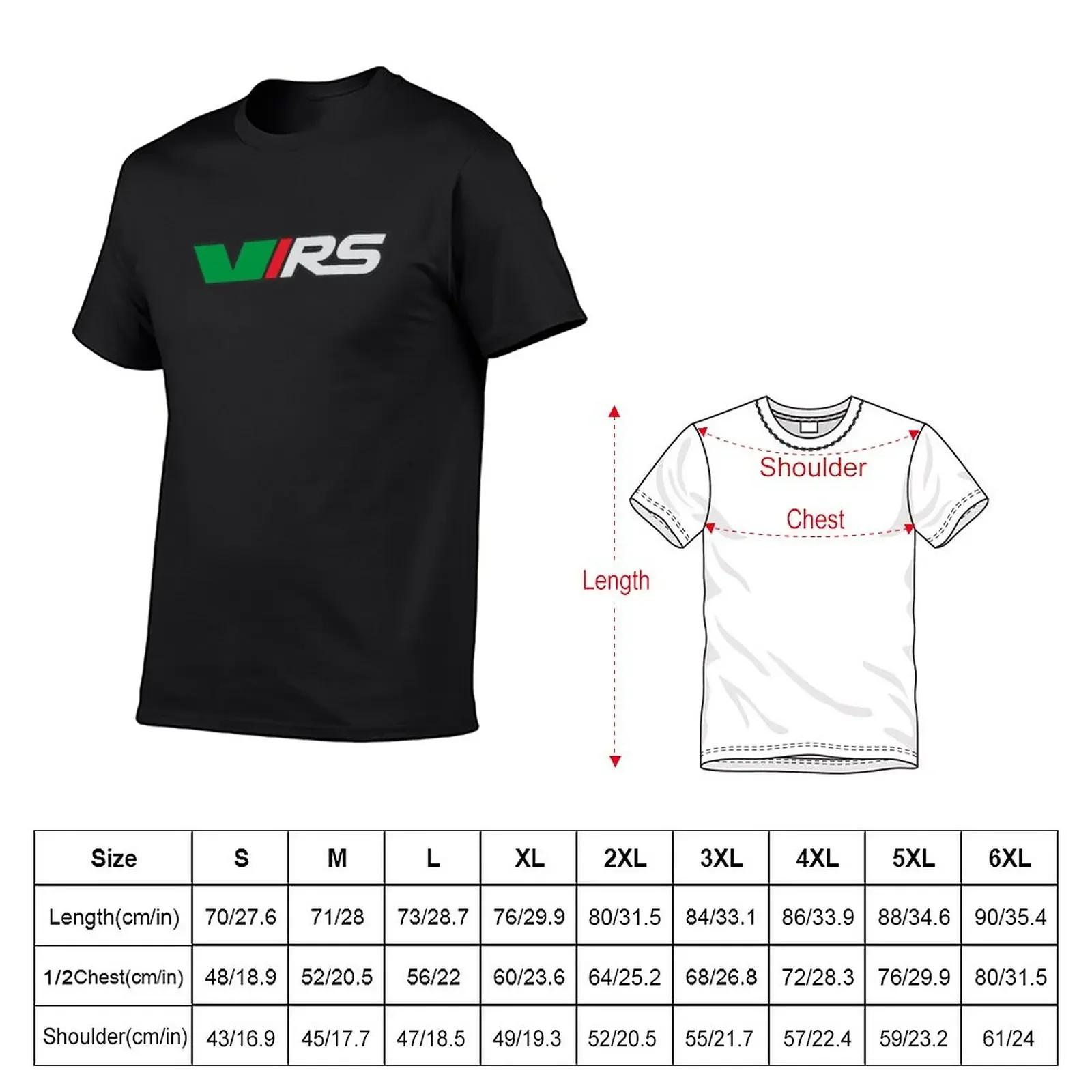 T-shirt Skoda Vrs pour hommes, grande taille, médicaments, vêtements d'été, sublime, nouveau