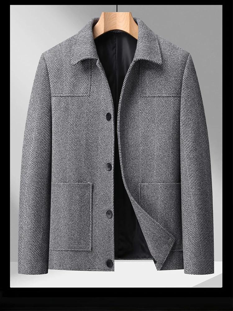 Nouvelle Veste Homme Printemps/Été 2026 - Anti-plis, Douce, Coupe Ajustée, Manteau de Mode Professio
