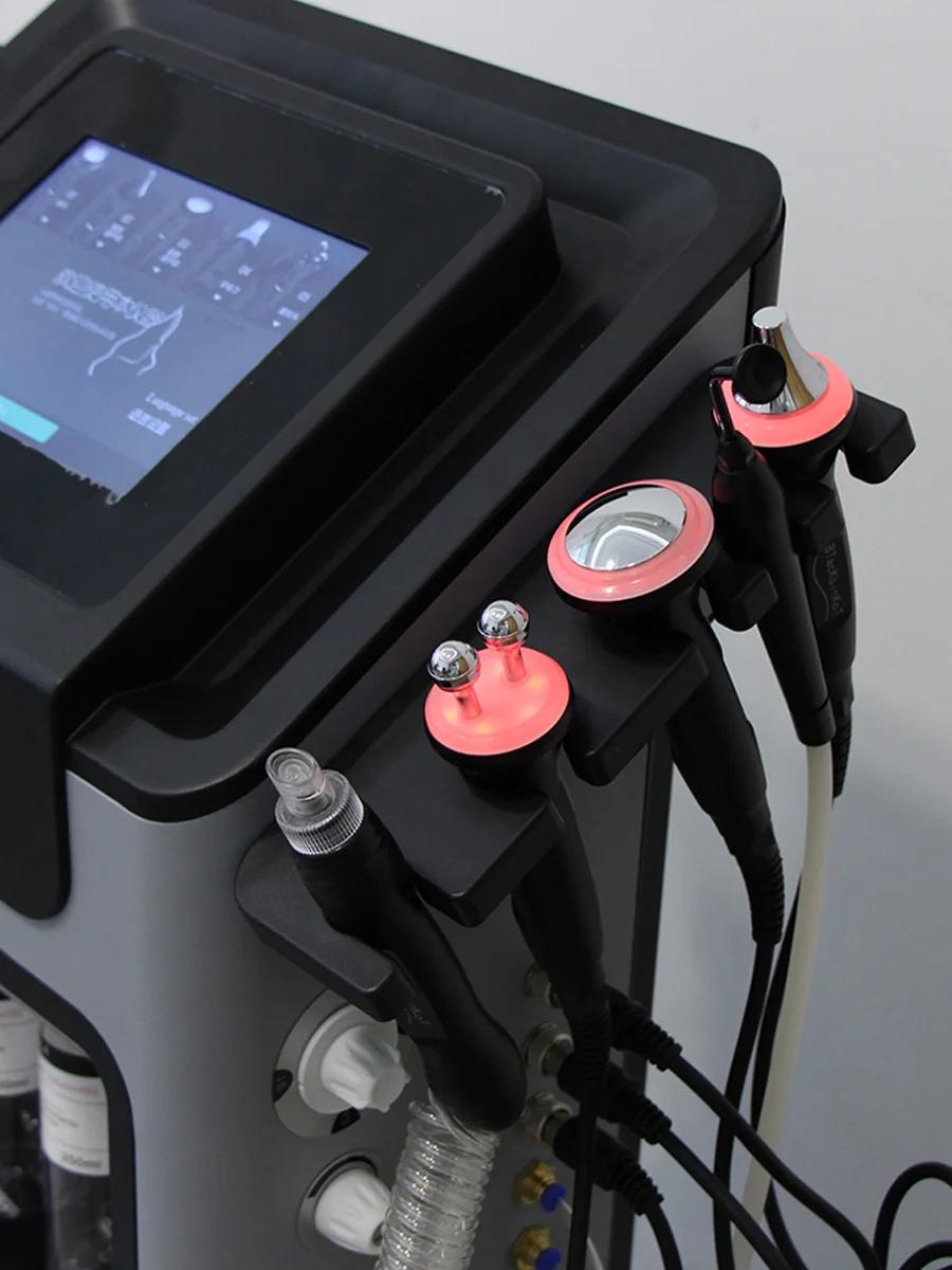 Hydro Machine à oxygène et eau 12 en 1, Lifting du visage, nettoyage en profondeur, Dermabrasion, Pe