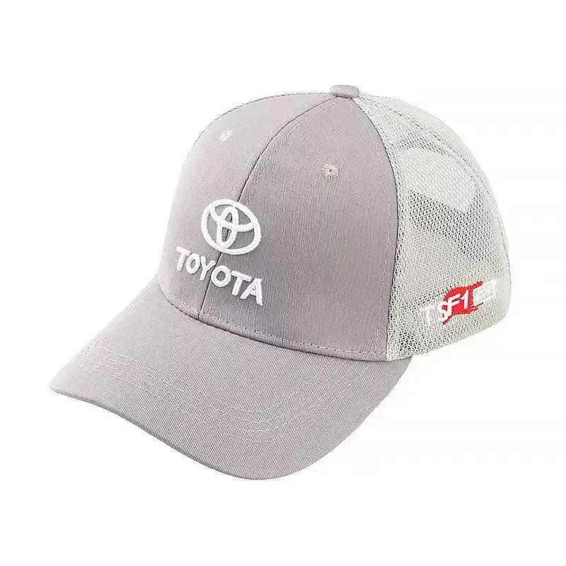 Casquette de baseball brodée F1 de haute qualité pour homme, style 2026 Toyota, et visière pare-sole