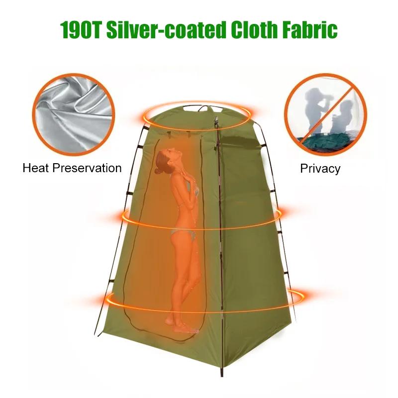 Westtune – tente de douche Portable, imperméable, pour l'extérieur, pour vestiaire, Camping, randonn