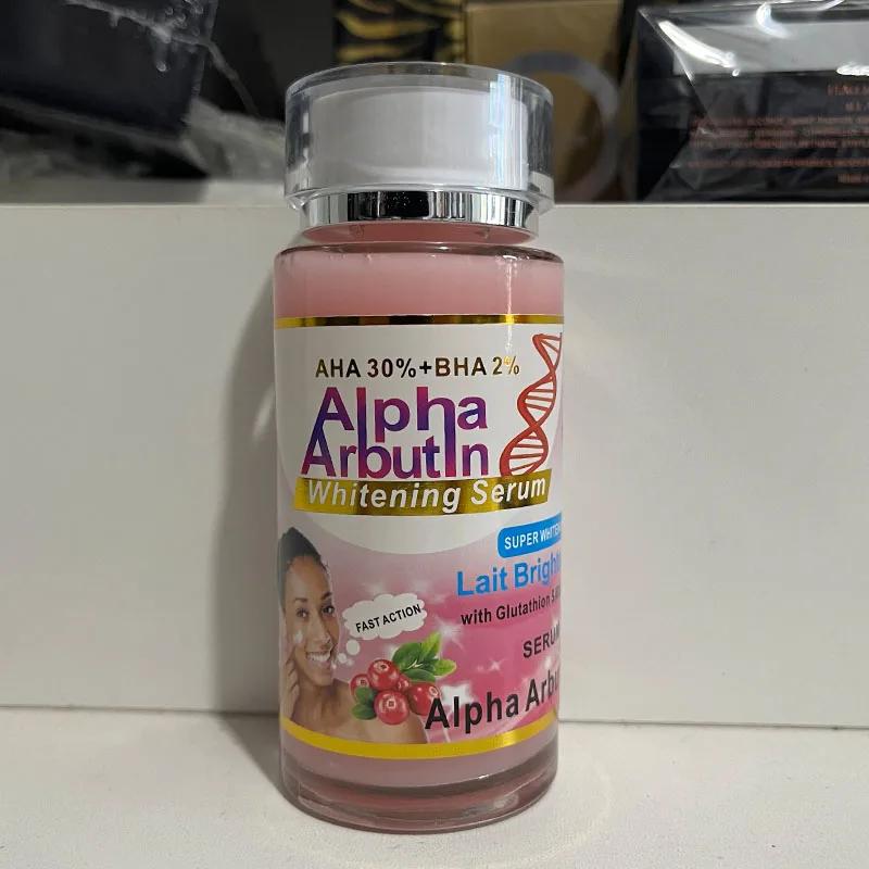 120 ml SUPER AHA 30% + BHA2% Alpha Arbutin X 3 sérum visage éclaircissant au lait avec la glutathion