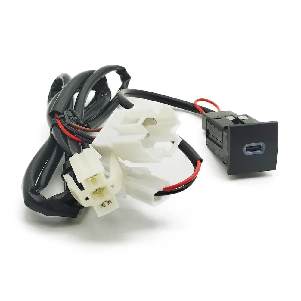 Chargeur rapide de Type C pour voiture VW Golf 6 MK6, prise d'interface de rénovation USB QC3.0, com