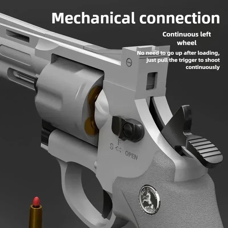 ZP5 357 pistolet lanceur de Revolver EVA balle de fléchette souple jouet pistolet Airsoft CS jeu de 
