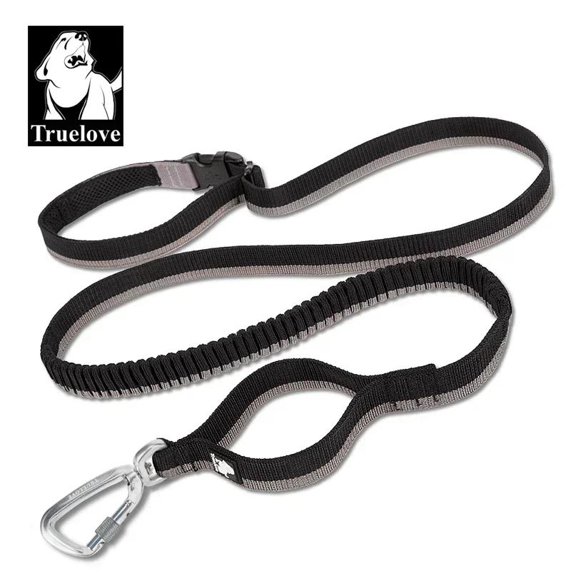 Truelove – laisse élastique pour animaux de compagnie, mains libres, pour chiens de taille moyenne e