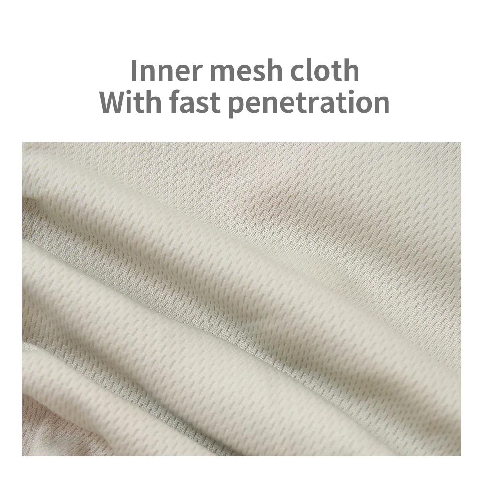 Elinfant – couche-culotte en tissu imperméable pour bébé, avec 4 absorbants, en tissu maille, os int