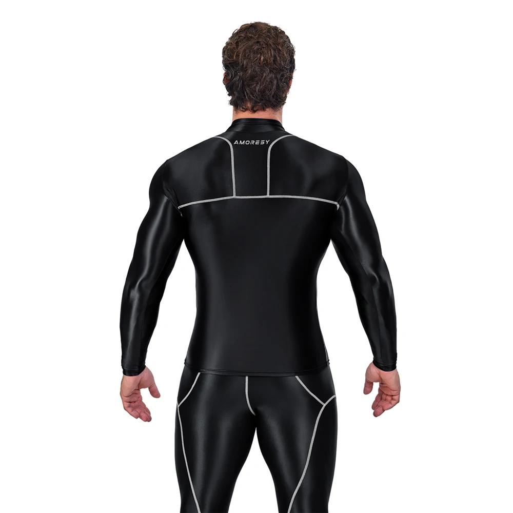 AMORESY-Haut de sport respirant à manches longues JupClaSeries, Économie anti-transpiration pour la 