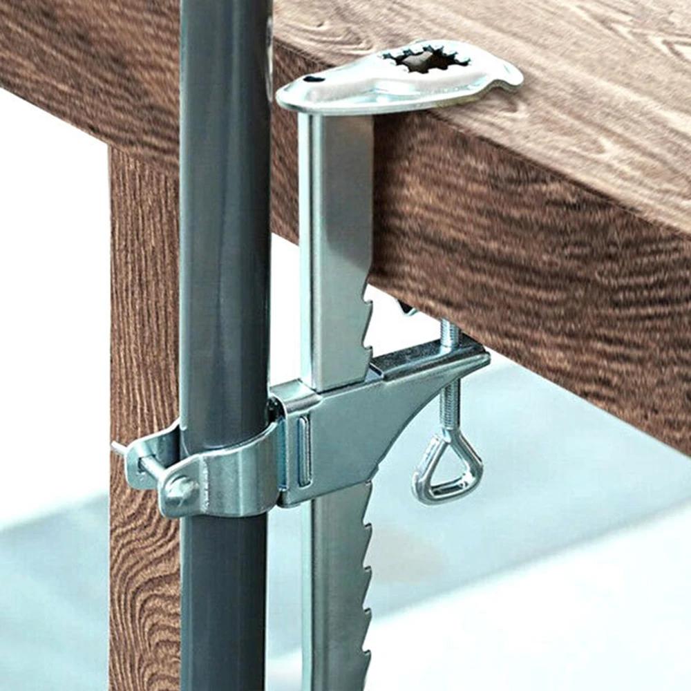 Pince de Parasol de plage en métal Durable, 328x92x50mm, résistant à la rouille, support de Parasol,