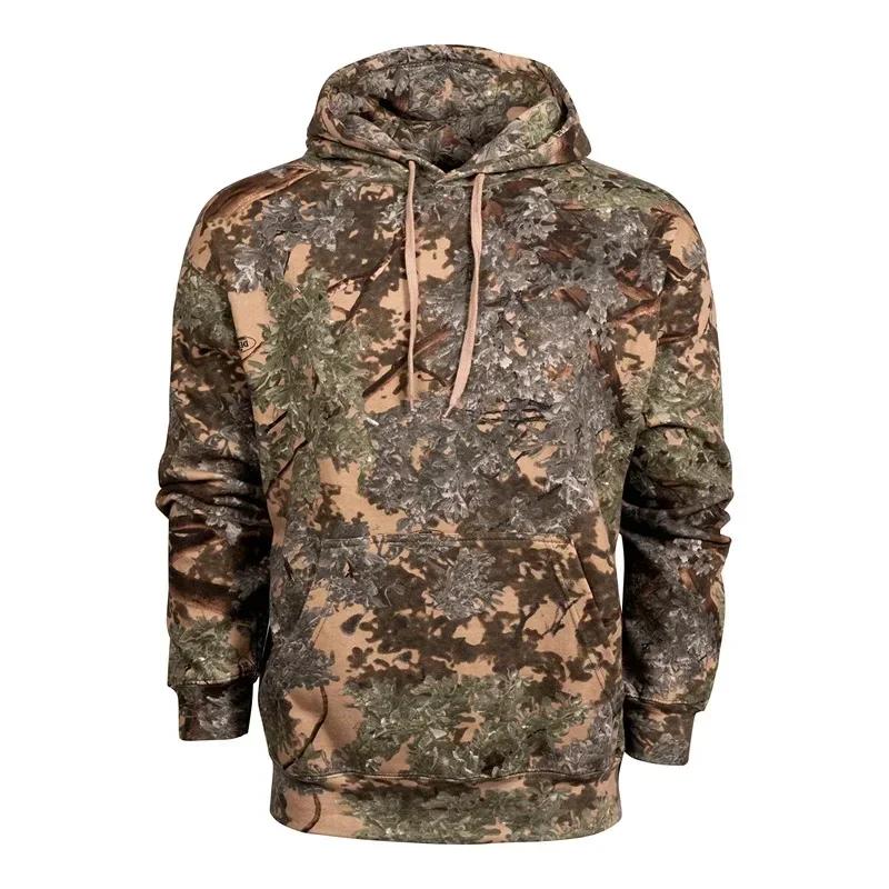 Sweat à capuche graphique camouflage chasse de cerf pour hommes, vêtements 3D Hunter forêt imprimé c