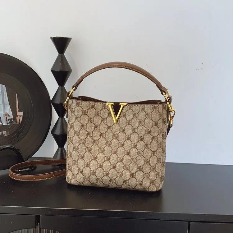 Sac à langer unique et original de style rétro vintage pour femme, sac bandoulière de luxe de marque
