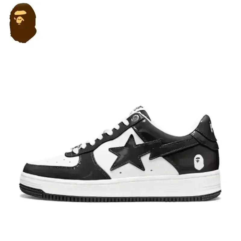 2026 A BATHING APE Original Bape Chaussures de skate pour hommes et femmes Mode BAPESTA Chaussures d