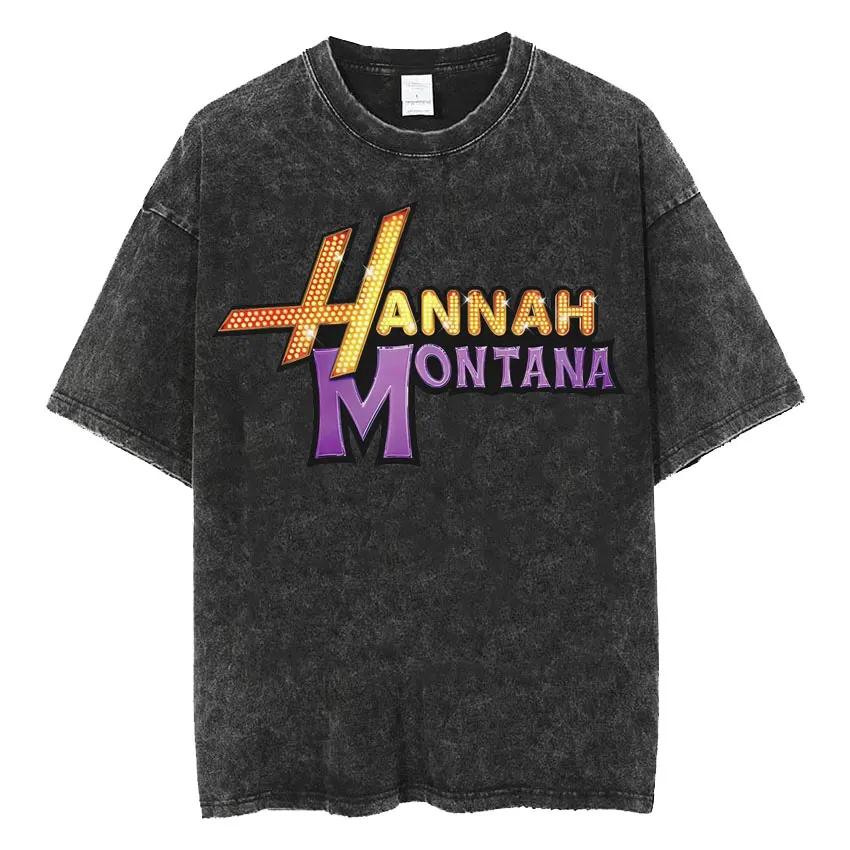 Vêtements pour hommes t-shirt lavé graphique T-Shirts hommes t-shirt pour hommes Ropa Hombre Miley C