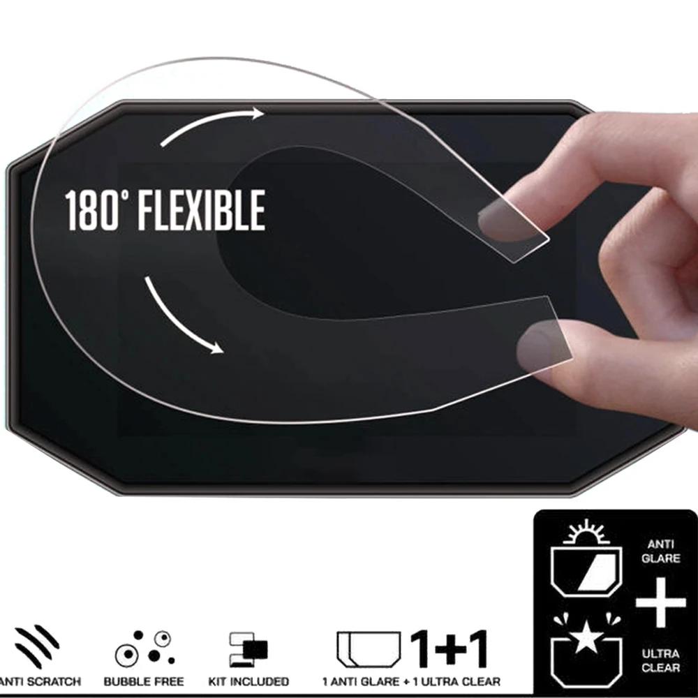 Film de Protection contre les rayures pour groupe de moto, couverture de tableau de bord en TPU pour
