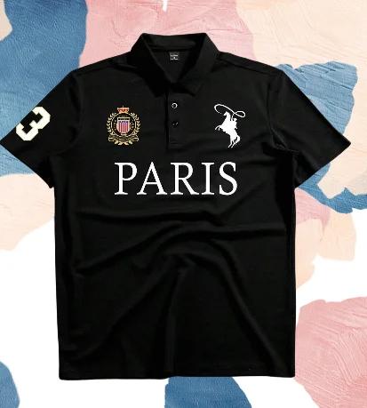 Polo à manches courtes pour homme Manfinity Mode, minimaliste et tendance, adapté à l'été, style spo
