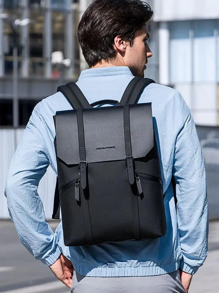 Mark Ryden-Sac à dos pour ordinateur portable 15.6 "pour homme, étanche, grande capacité, antivol, d