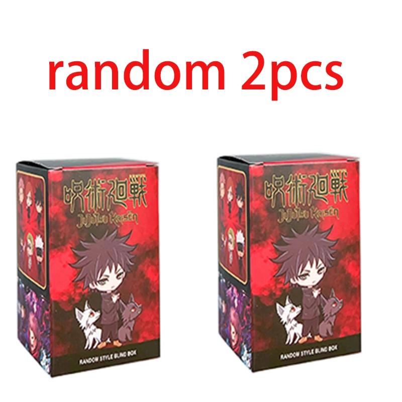 7 pièces/ensemble couché Style Anime Jujutsu Kaisen Mini Figure jouets Satoru Gojo Mini mignon Gk PV