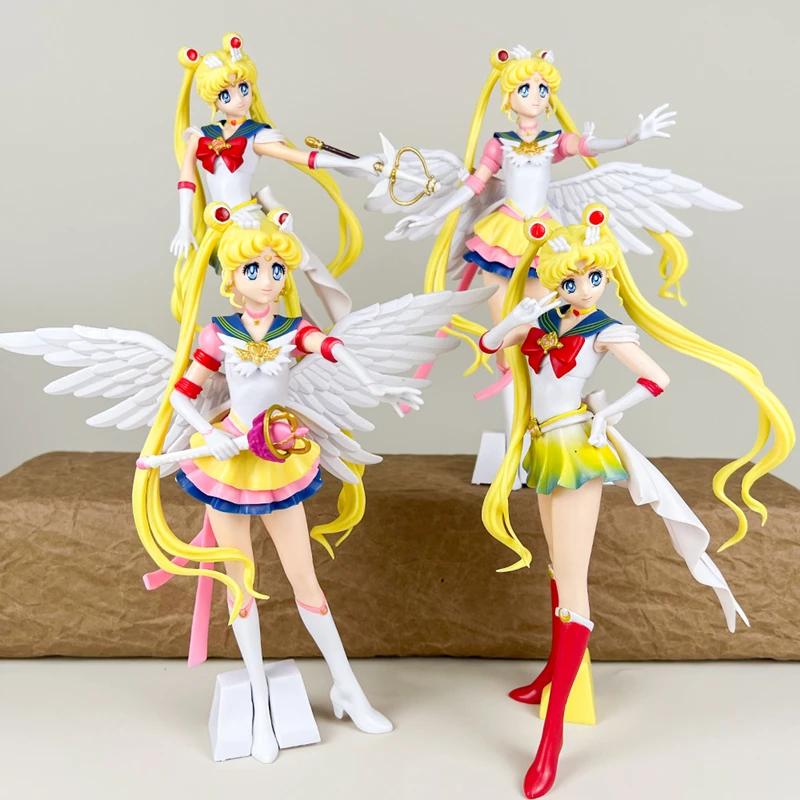 Figurine de marin lune, dessin animé Jupiter Makoto Venus Minako Tsukino, poupée lapin, jouet petite