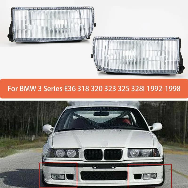 Feu antibrouillard pour pare-choc avant, avec ampoules, pour BMW série 3 E36 318 320 323 325 328i 19