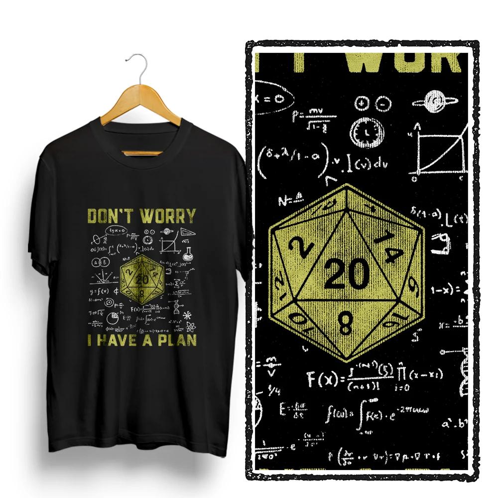 Nouveauté Dungeon Dragon t-shirts graphique Streetwear à manches courtes j'ai un Plan D20 dés jeu de