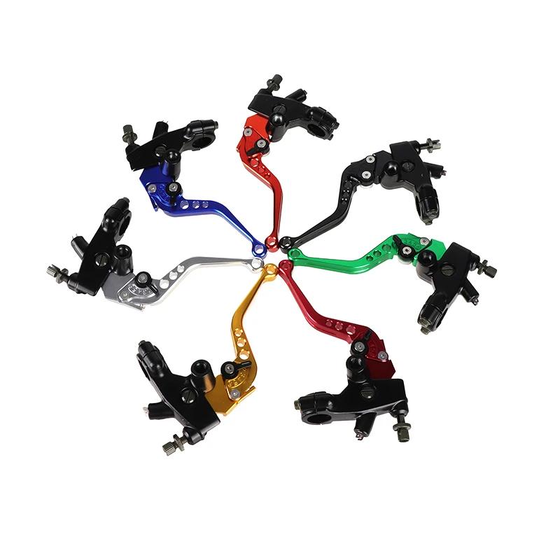 Kit universel de leviers de réservoir de maître-cylindre de frein d'embrayage réglable de moto CNC p